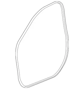 39203328 Gm Genuine F S Weatherstrip