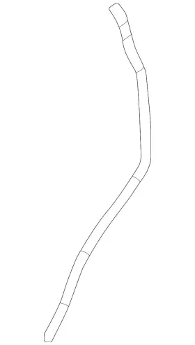 42757627 Gm Genuine Rear Driver Side Door Auxiliary Weatherstrip 42757627 Gm Genuine Rear Driver Side Door Auxiliary Weatherstrip