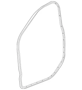 42766259 Gm Genuine Front Driver Side Door Weatherstrip