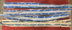 5067215 Gm 1967-1972 Chevrolet And Gmc Truck Inch Nos Complete Set Window Sweeps In Packaging