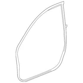 84188471 Gm Genuine Front Driver Side Door Weatherstrip 84188471 Gm Genuine Front Driver Side Door Weatherstrip