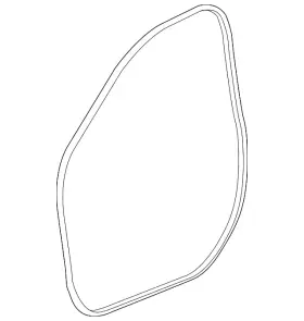 84218974 Gm Genuine Front Passenger Side Door Weatherstrip