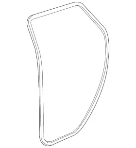 84228136 Gm Genuine Door Weather-strip