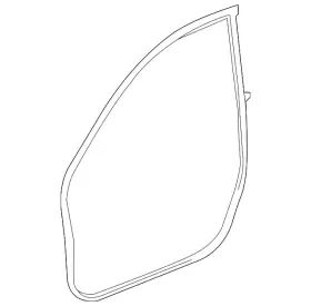 84644005 Gm Genuine Front Driver Side Door Weatherstrip