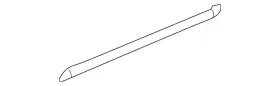 84862522 Gm Genuine Rear Passenger Side Door Lower Auxiliary Weatherstrip 84862522 Gm Genuine Rear Passenger Side Door Lower Auxiliary Weatherstrip