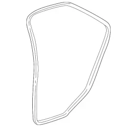 88983968 Gm Genuine Weatherstrip