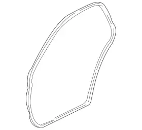89022832 Gm Genuine Surround Weather-strip
