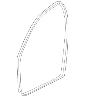 89022835 Gm Genuine Surround Weather-strip
