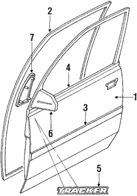 91173793 Gm Genuine Weatherstrip