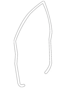 96832692 Gm Genuine Weather-strip On Body
