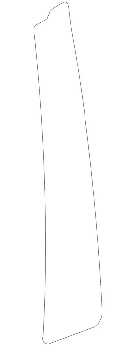 67366-sdc-a01 Honda Genuine Door Reveal Molding