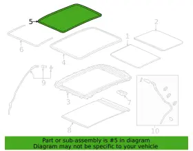 70255-tjb-a01 Honda Acoustic Inner Seal Acura Mdx Rdx New Genuine 70255-tjb-a01 Honda Acoustic Inner Seal Acura Mdx Rdx New Genuine