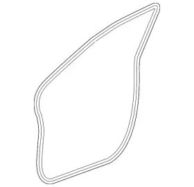 72315-t0a-a01 Honda Genuine Body Weather-strip