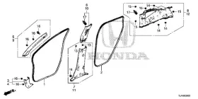 72315-tla-305 Honda Genuine Seal Front