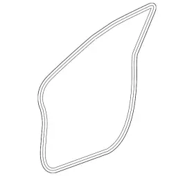 72355-swa-a01za Honda Genuine Body Weather-strip