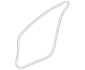 72355-tea-t01 Honda Genuine Door Seal