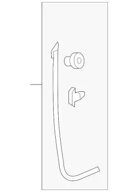 72364-t7w-a01 Honda Genuine Door Seal