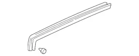 72825-s0x-a04 Honda Genuine Upper Weather-strip 72825-s0x-a04 Honda Genuine Upper Weather-strip
