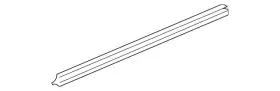 72827-tp6-a01 Honda Genuine Door Molding Seal