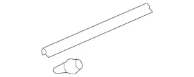 72828-t20-a01 Honda Genuine Seal Rear Dr Lower