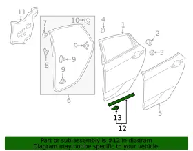 72828-tea-t01 Honda Genuine Lower Seal #2