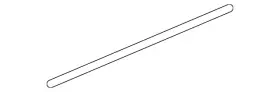 75317-tla-a01 Honda Genuine Lower Molding Seal Strip 75317-tla-a01 Honda Genuine Lower Molding Seal Strip