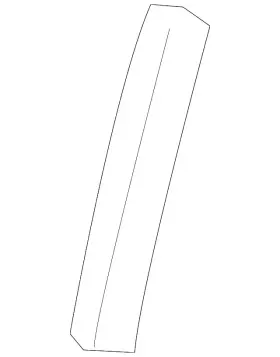 Honda 75317-trt-a01 Genuine Cladding Seal