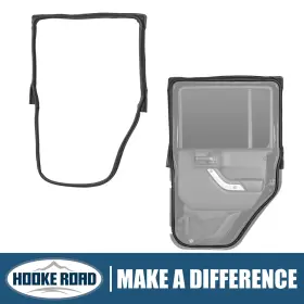 20183 Hooke Road Rear Door To Body Weatherseal - Passenger For 2007-2018 Jeep Wrangler Jk 4-door