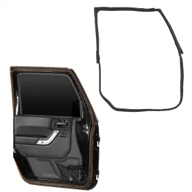 Mmr.20181 Hooke Road Driver Side Front Door To Body Seal Weatherstrip For 2007-2018 Jeep Wrangler Jk