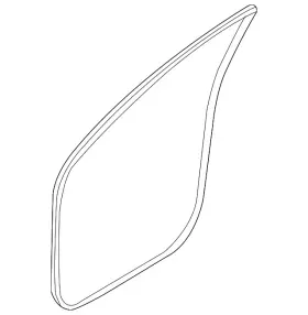 82110-3j000-ch Hyundai Genuine Body Weather-strip 82110-3j000-ch Hyundai Genuine Body Weather-strip