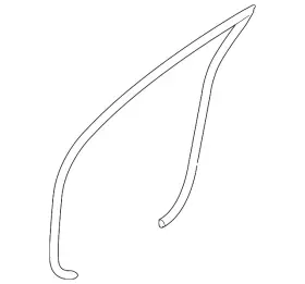 82120-3v001-ry Hyundai Genuine Weather-strip On Body
