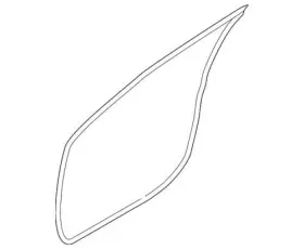 82130-g2000 Hyundai Genuine Door Weather-strip