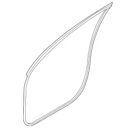 82130-n9500 Hyundai Genuine Door Weather-strip