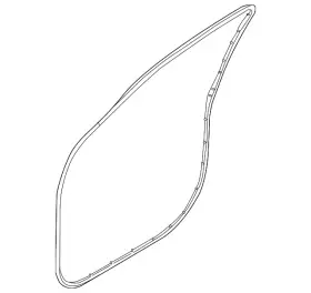 82140-s8000 Hyundai Genuine Door Weather-strip