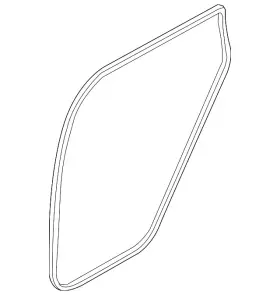 83110-s2000 Hyundai Genuine Weather-strip On Body