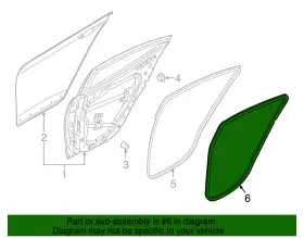 83120-g2000 Hyundai Genuine Weather-strip On Body #2