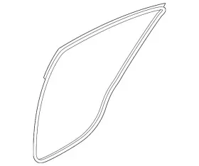 83130-aa000 Hyundai Genuine Door Weather-strip