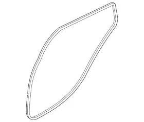 83130-b1500 Hyundai Genuine Door Seal