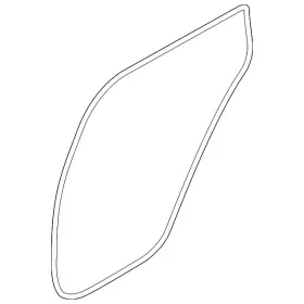 83130-s2000 Hyundai Genuine Door Weather-strip