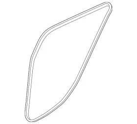 83140-j3000 Hyundai Genuine Door Weather-strip