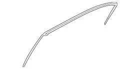 83150-3m000 Hyundai Genuine Upper Weather-strip