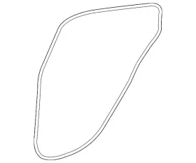 Infiniti 828305da3a Genuine Door Weather-strip