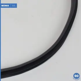 2w93f25324ad Jaguar 04-09 Xj8 X350 Swb Rear Right Side Body Weatherstrip Rubber Seal Oem #2