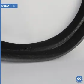 Aw93f25324ac Jaguar 10-19 Xj Xjl X351 Swb Rear Right Side Body Weather Strip Rubber Seal Oem #2