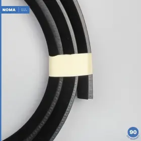 Aw93f25324ac Jaguar 10-19 Xj Xjl X351 Swb Rear Right Side Body Weather Strip Rubber Seal Oem #3