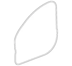 C2z13661 Jaguar Genuine Door Weather-strip