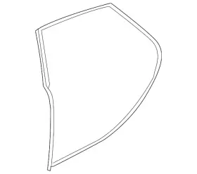 T2h39757 Jaguar Genuine Surround Weather-strip