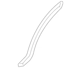 T4a1232 Jaguar Genuine Door Seal