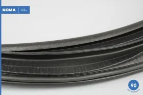Xr835425325ah Jaguar 03-08 S-type X206 Rear Left Driver Side Inner Door Weather Strip Seal Oem #3