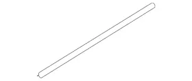 Xr835586 Jaguar Genuine Lower Weather-strip